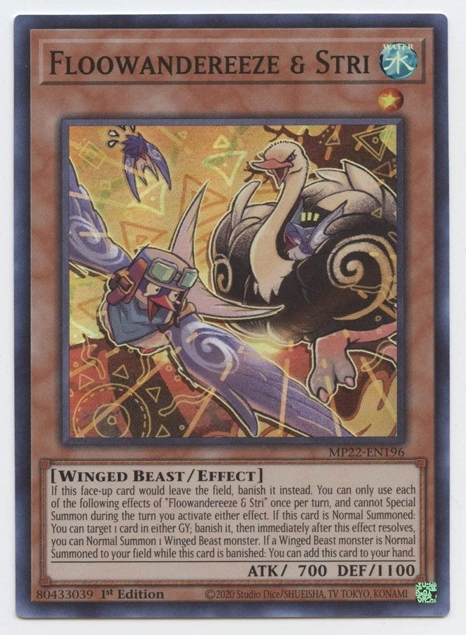 Yu-Gi-Oh! Floowandereeze & STRI - MP22-EN196