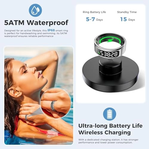 Smart Ring Fitness Tracker - 813