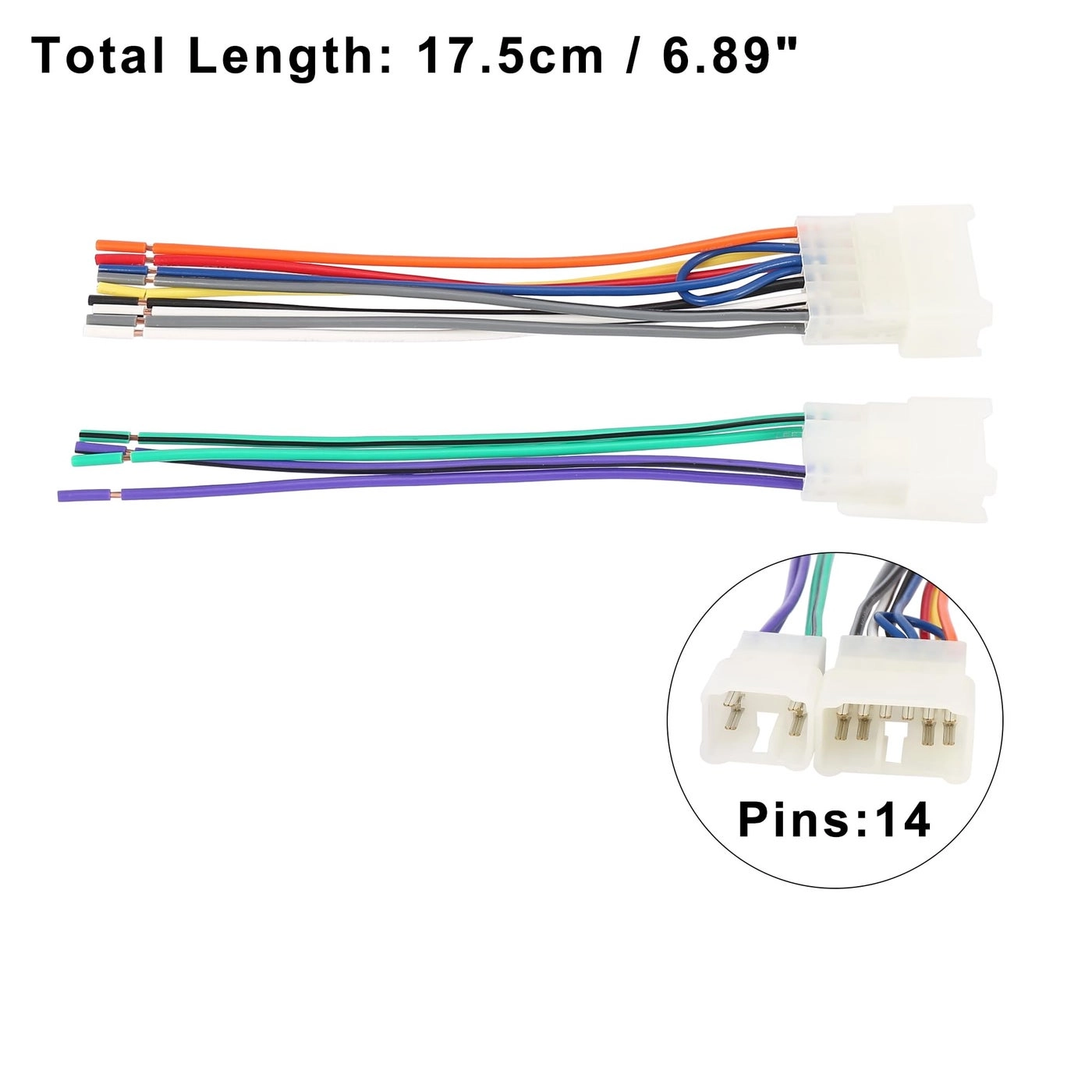 Speaker Wire Harness Adapter Connector - Toyota Scion Lexus Mitsubishi