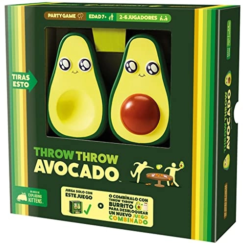 Throw Throw Avocado - Card Game (Spanish)