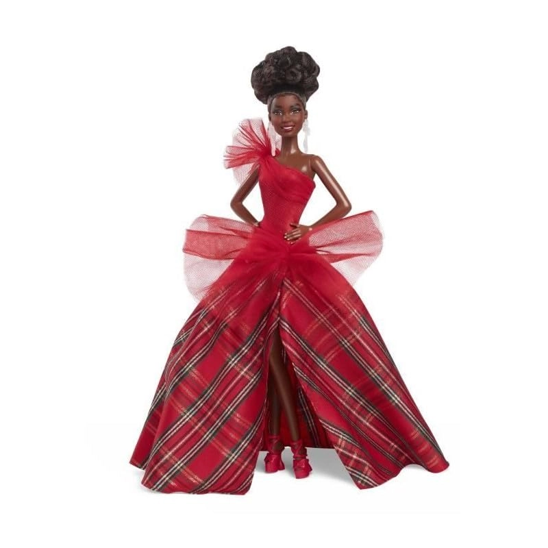 Barbie Holiday 2024 - Signature Doll Red Check Dress Ages 6+