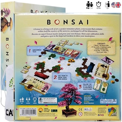 Bonsai + Bonsai: Vigorous Growth and Specialists Expansion + Travel Drawstring Bag