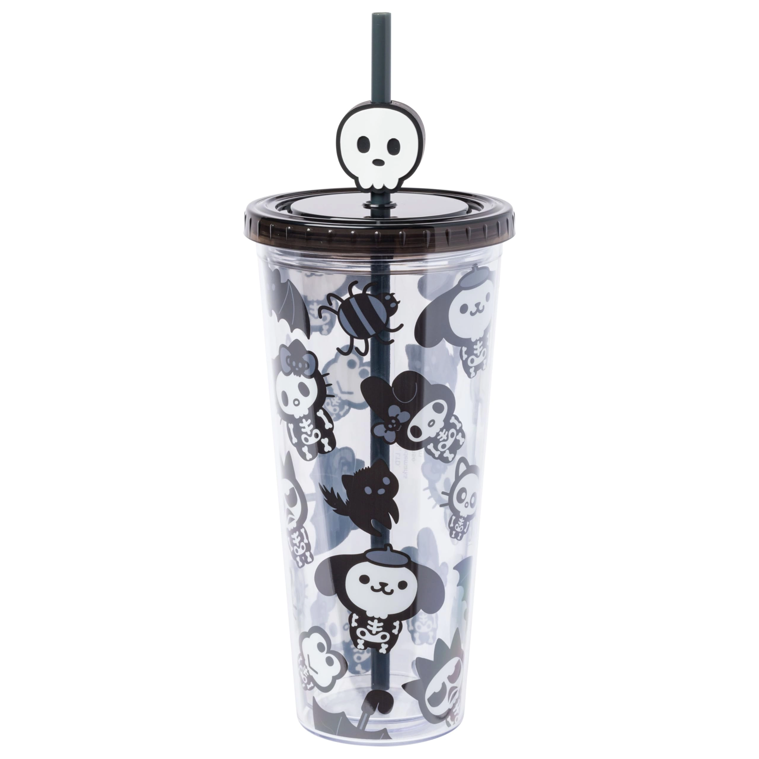 Silver Buffalo Hello Kitty And Friends Spooky Halloween Plastic Cold Cup - 1 pcs