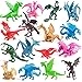 Mini Dragon Toy Figures - 36 piece(s) Pack