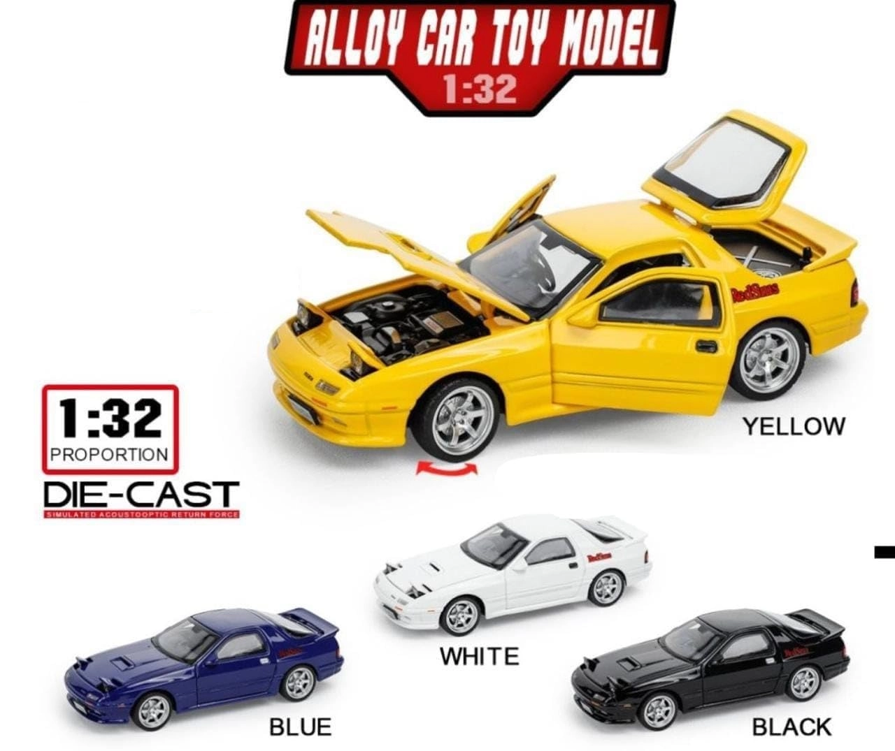 Mazda RX7 - 1:32 1pcs