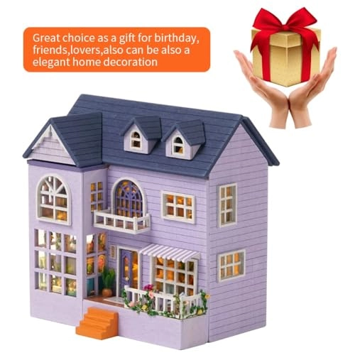 3D European Style Cottage - Happy Manor 1：32