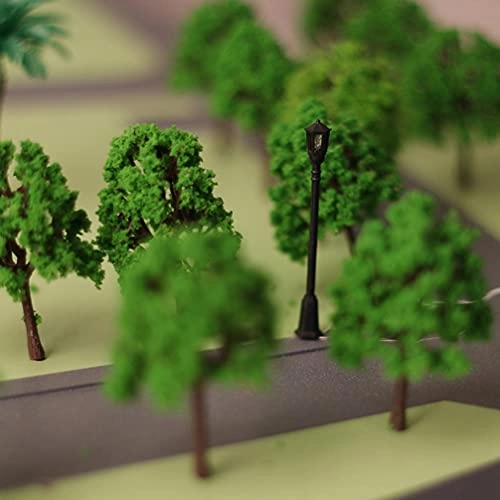 Model Railway Train Lamp Post - 20PCS 1:100 3V