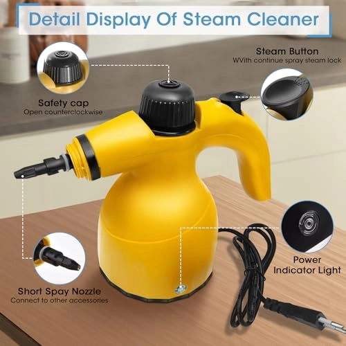 Portable Handheld Steam Cleaner - 3.0bar 350ml