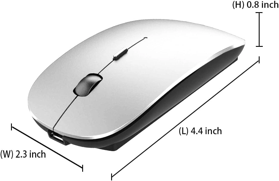 LED Rechargeable Mouse - Bluetooth