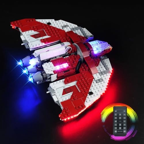 Star Wars Ahsoka Tano's T-6 Jedi Shuttle 75362 LED Lighting Kit