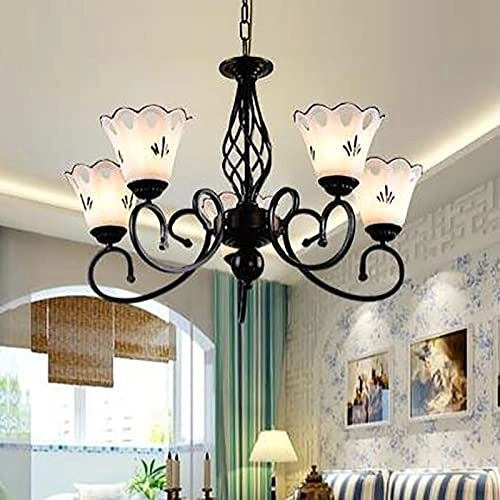 E27 American Style Chandelier - Copper 6