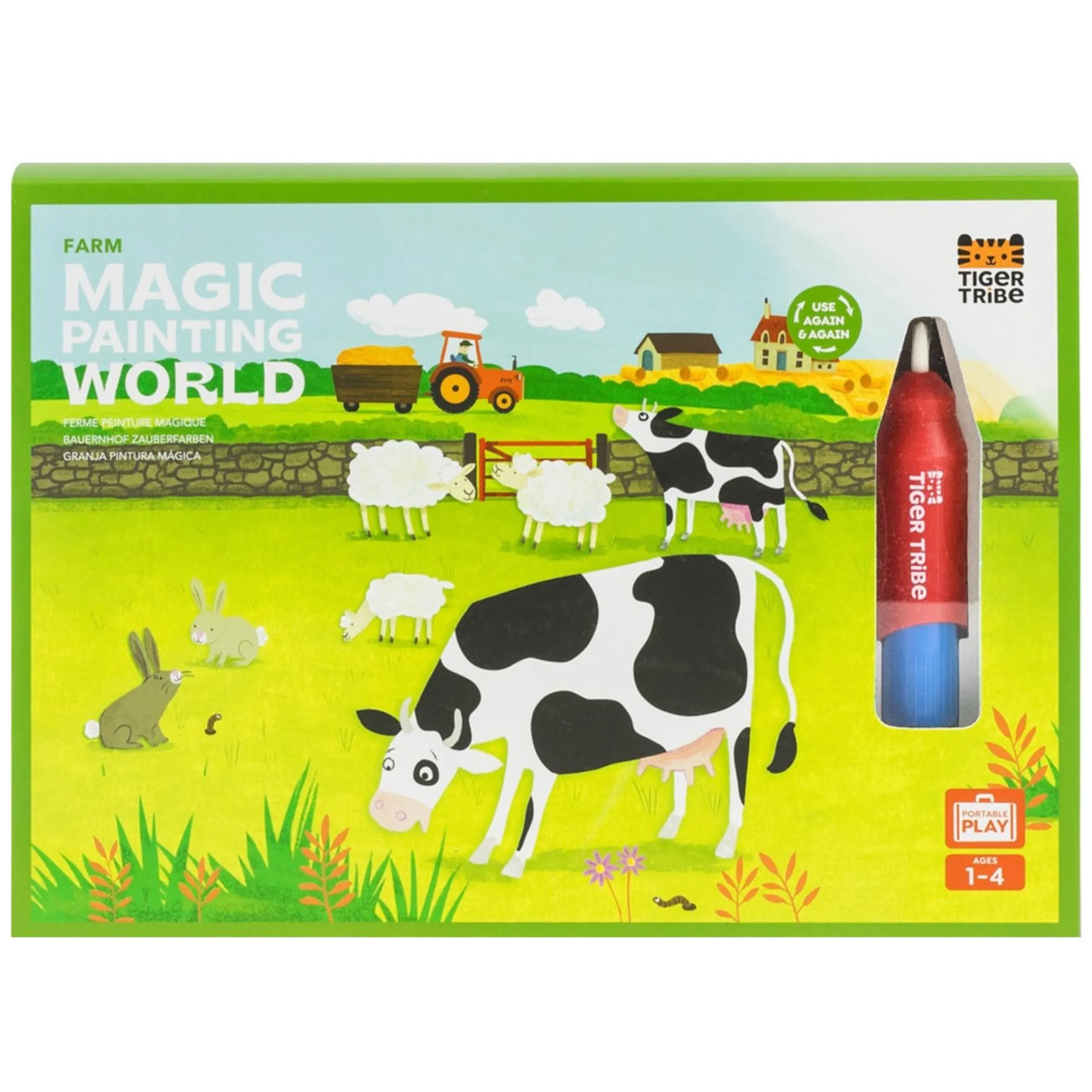 Tiger Tribe Magic Painting World - Farm - 1+ years