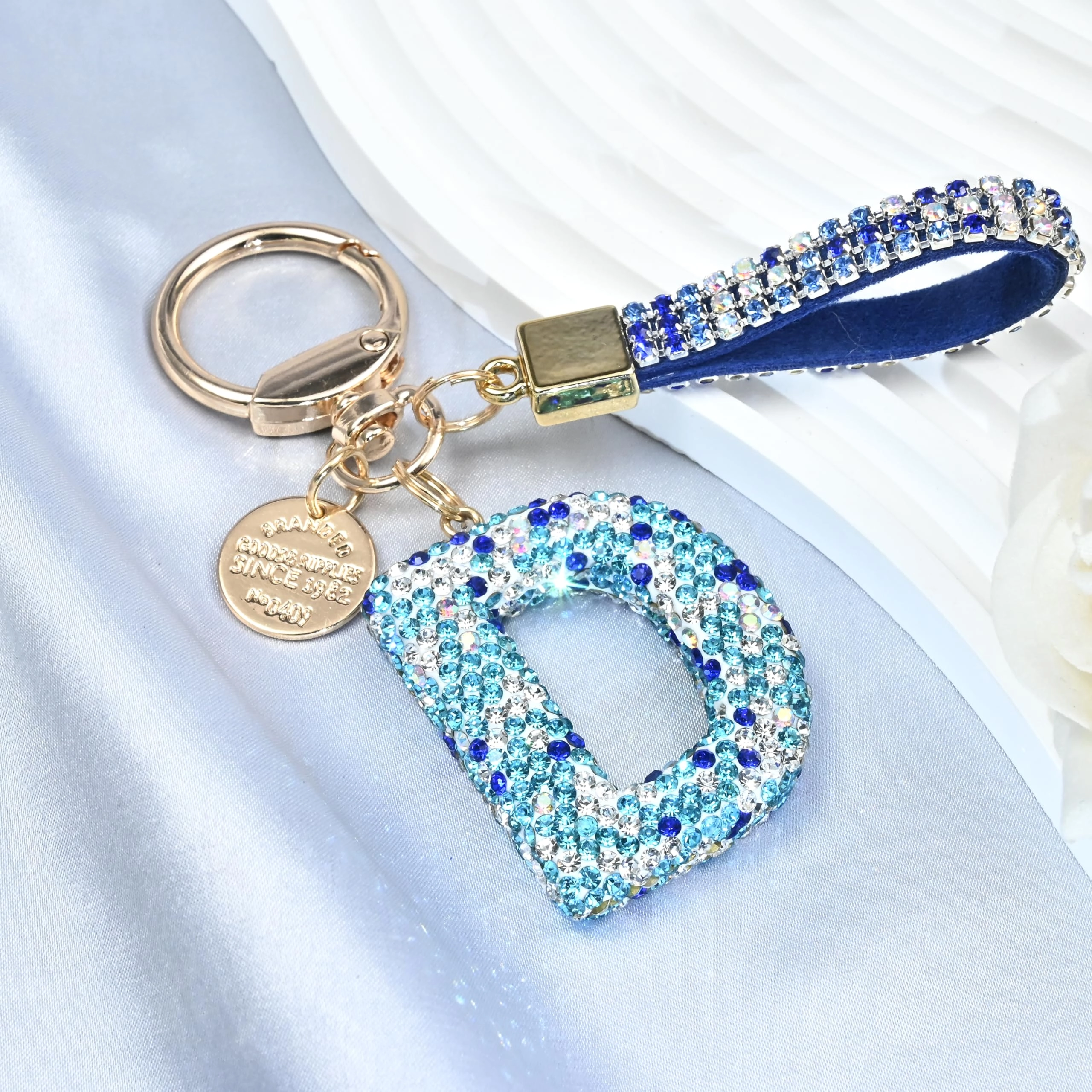 Initial Letter Keychain - Letter