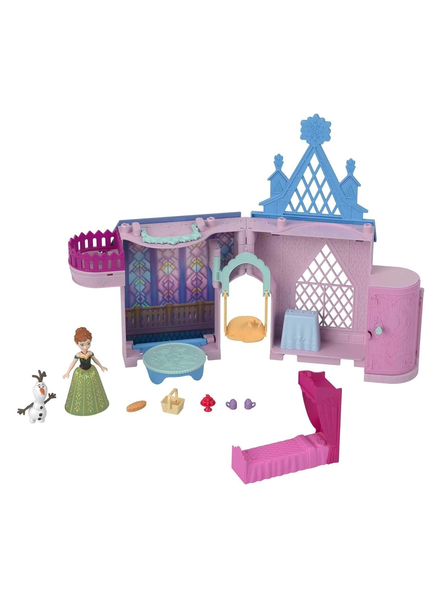Disney Frozen Anna Doll + Castle Playset
