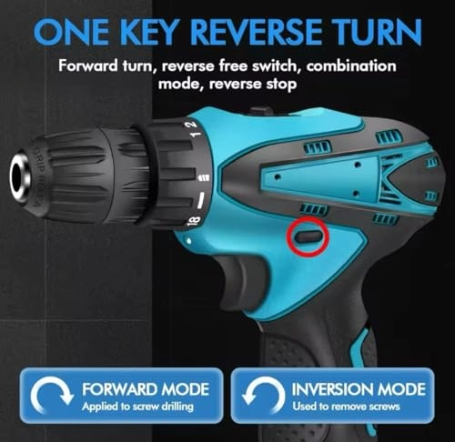 Cordless Drill Driver - Brushless Motor 2 Batteries