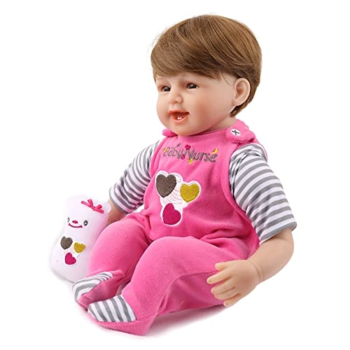 Reborn Baby Doll - 18 Inch 45cm Soft Vinyl Girl