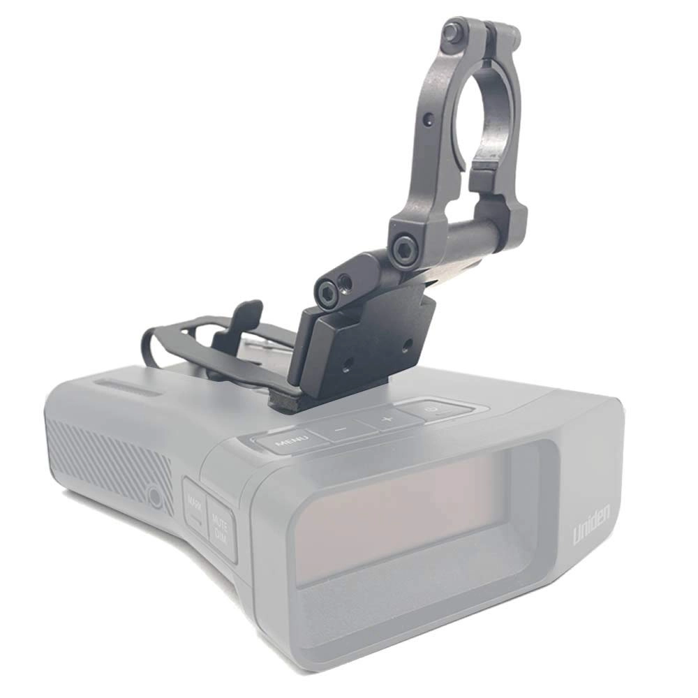 J28 Design, Inc. Radar Detector Mount - Aluminum Compatible with Uniden R7/R8