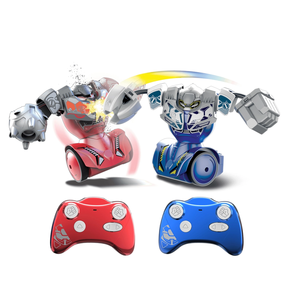 Robo Kombat Mega - Twin Pack 2 Robots 2 Infrared Remote Controls Bundle