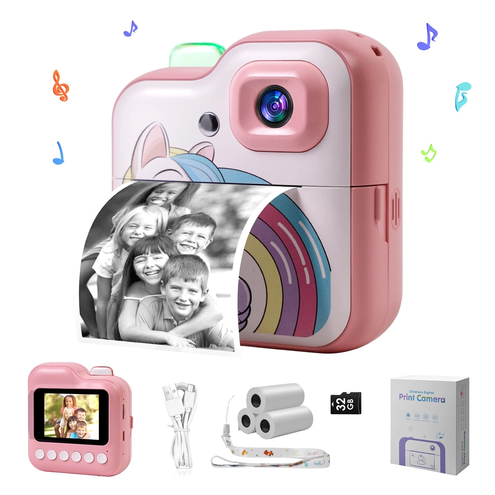 taotaotoys Instant Print Camera