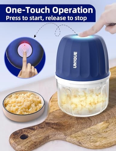 Mini Electric Chopper - 250 Milliliters Rechargeable