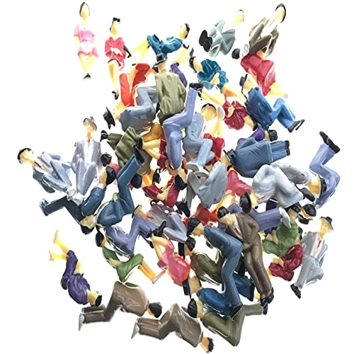 Sitting Figure - 50pcs 1/30 Scale