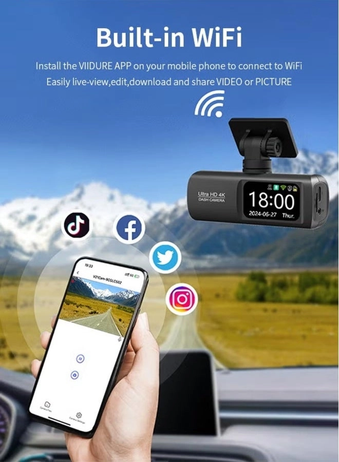 Dash Cam 3840*2160P
