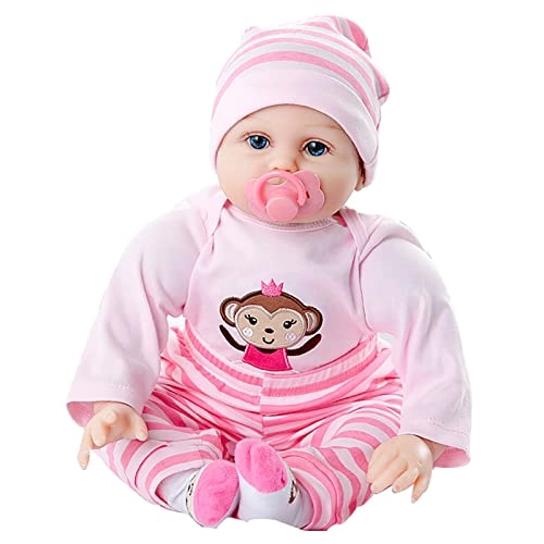 Reborn Baby Doll - 55cm 22" Vinyl Cotton Body