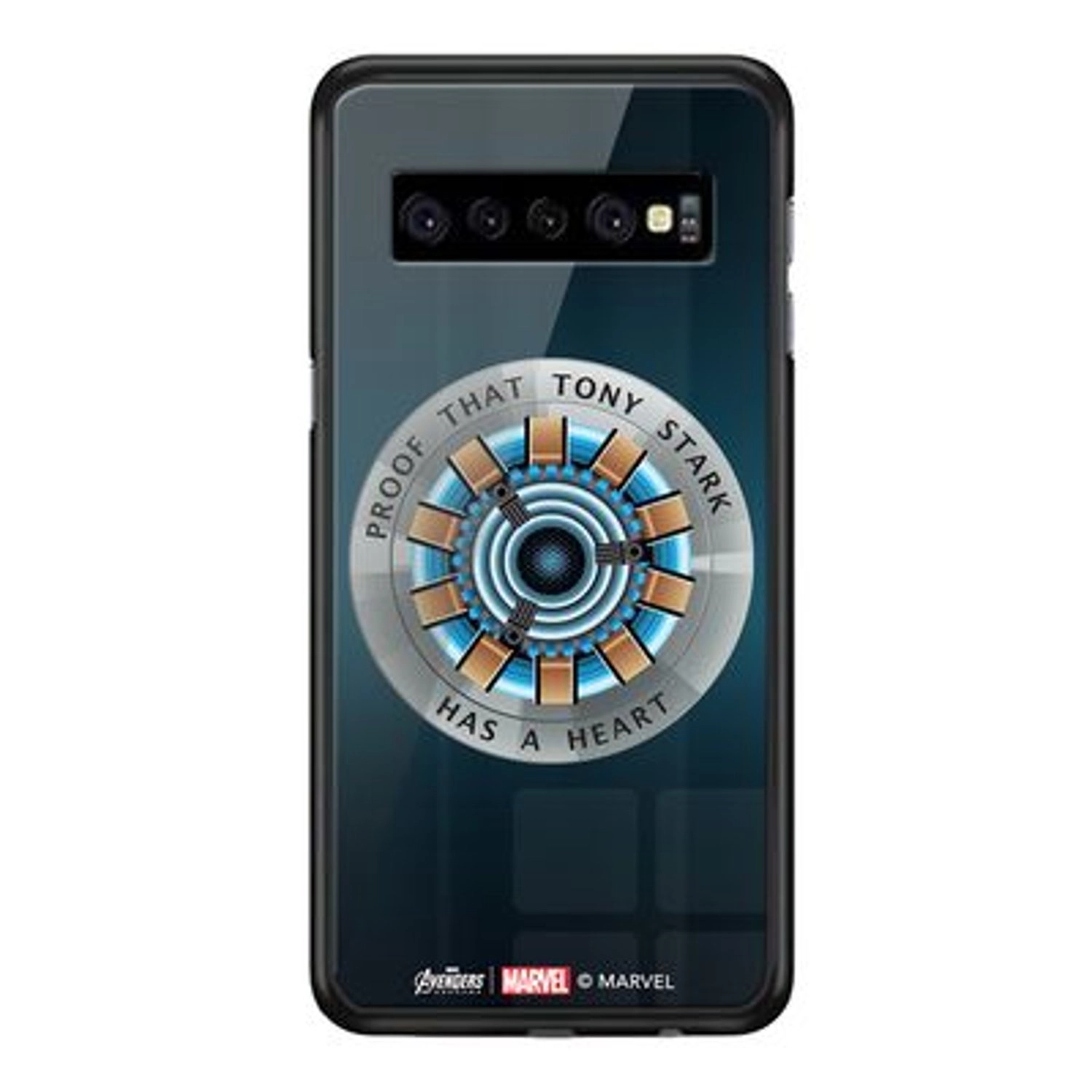 Wackylicious Iron Man Arc Reactor Back Case for Galaxy S10