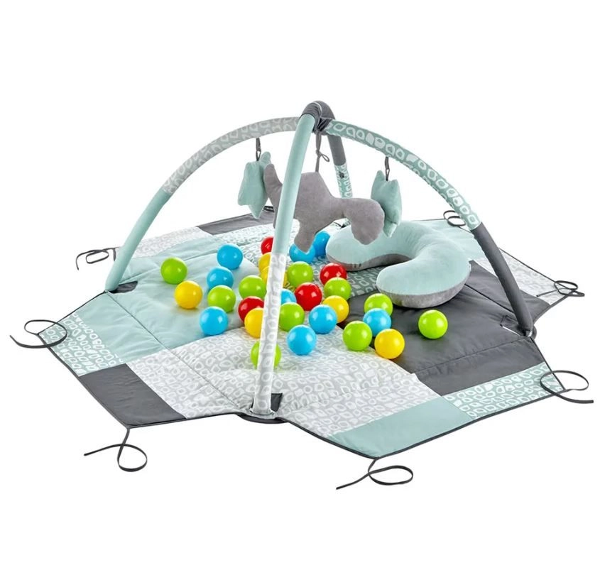 Play Mat With Balls & Toys - 0 Months+