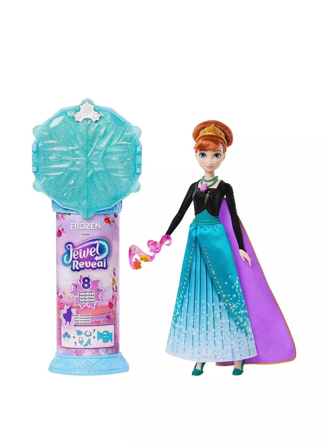 Anna Fashion Doll - Jewel Reveal 8 Surprises