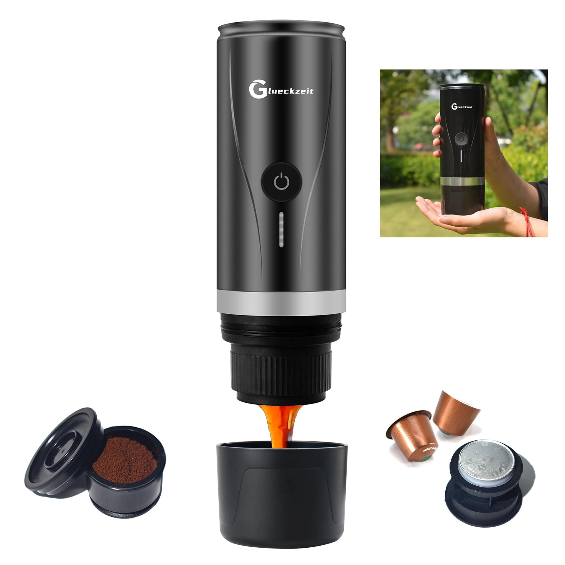 Glueckzeit Electric - 100ml Portable