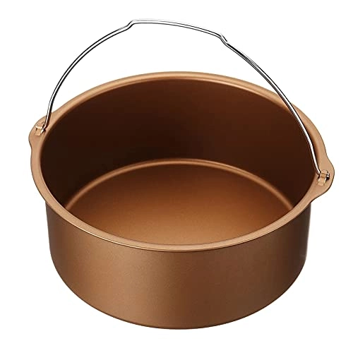 Air Fryer Accessories - Silicone Stainless Steel Carbon Steel 8 Pcs