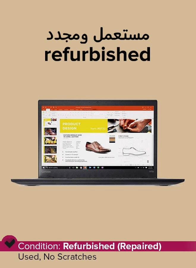 Lenovo (Refurbished) T470S - 14'' Core i5-7360U 8GB DDR4 256GB SSD