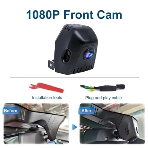 Dash Cam for BMW G30 G31 G38 G11 G12 G32 M5 F90 5 series 530i 540i 520i 520d 530d 540d - 1K 1080P Front