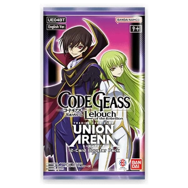 Bandai Code Geass Booster Pack - English UE04BT 14pcs