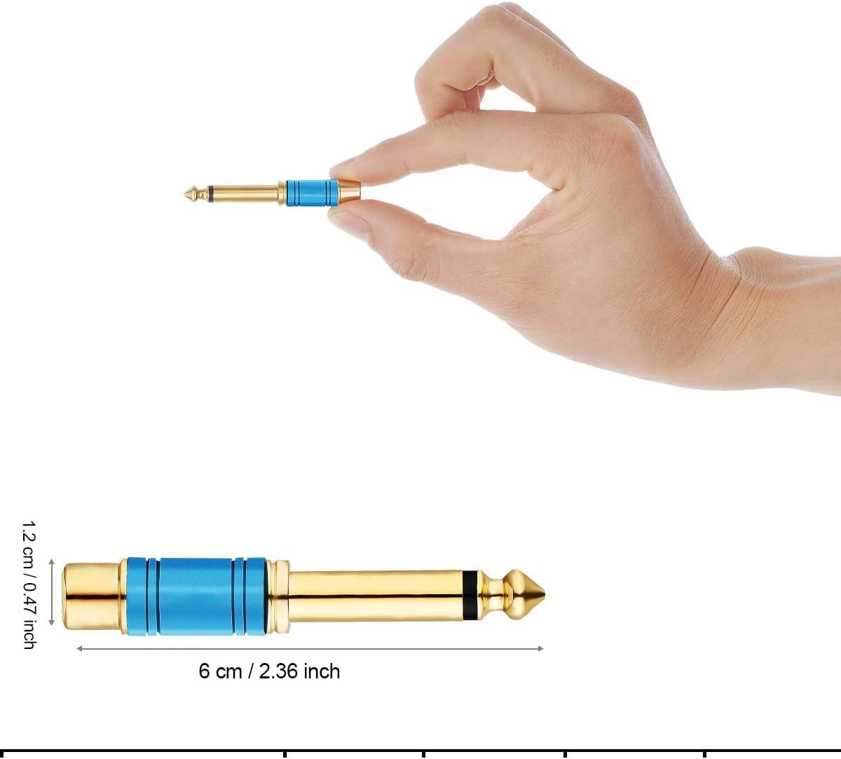 RCA to 1/4 Adapter Pack