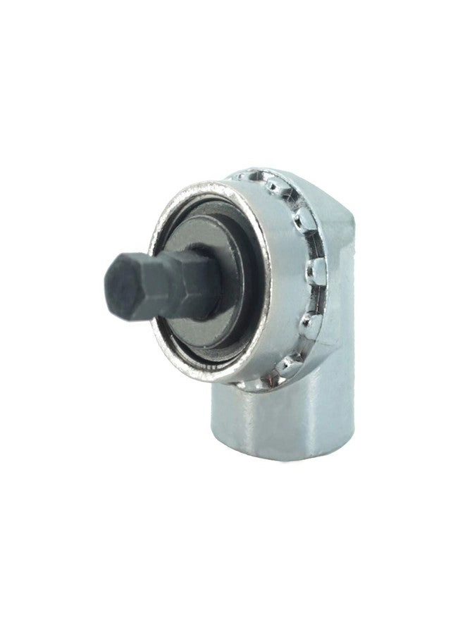 105 Degree Right Angle Driver - 1/4-inch Hex Quick Change Drive Magnetic Bit Socket