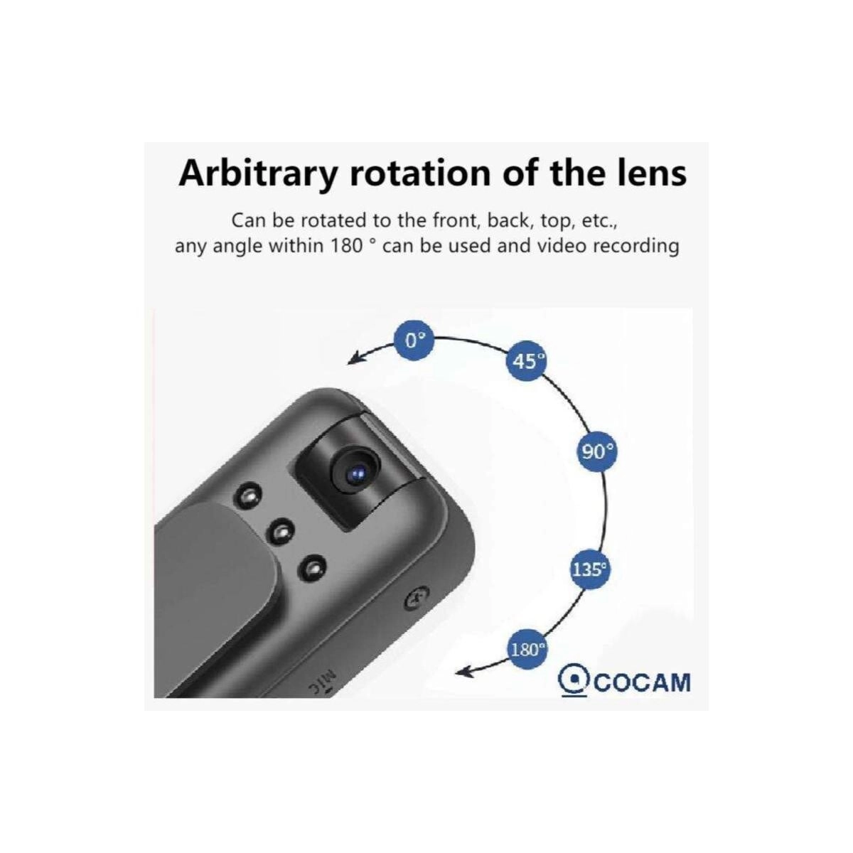 Mini WiFi Body Worn Camera