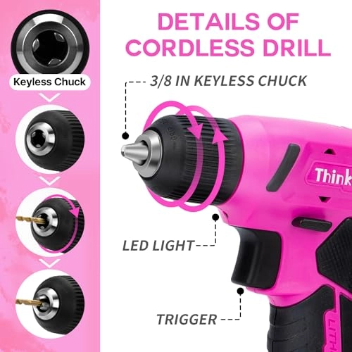 Cordless Drill - 8 Volts