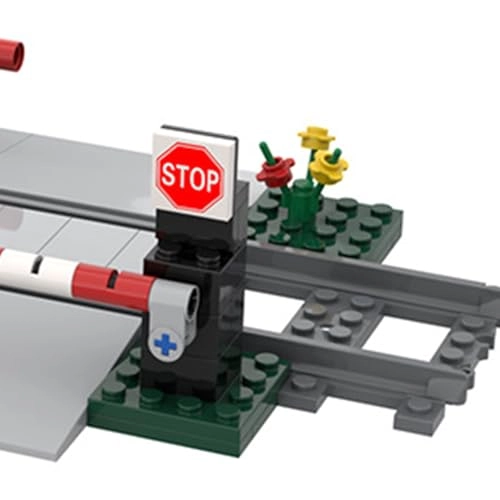 City Train Track Building Block Accessories - G