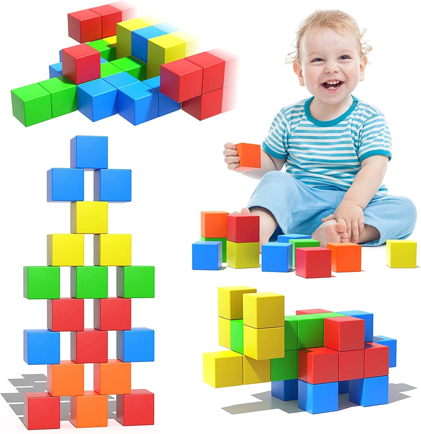 YLMKDE Magnetic Building Blocks - 32pcs