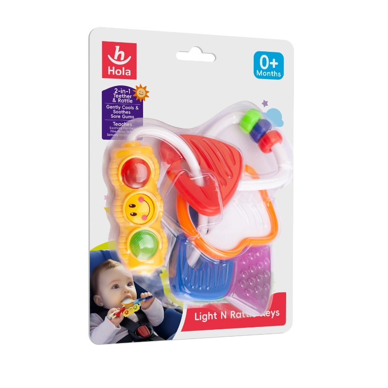 2-In-1 Light And Rattle Keys