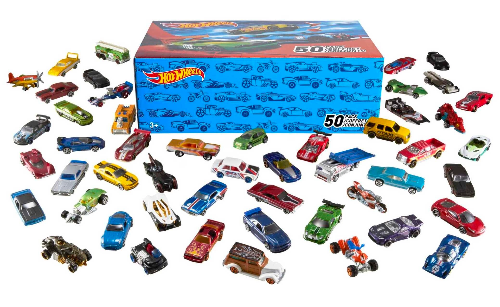Mattel 50-Car Pack - 1:64 50pcs Gift Pack
