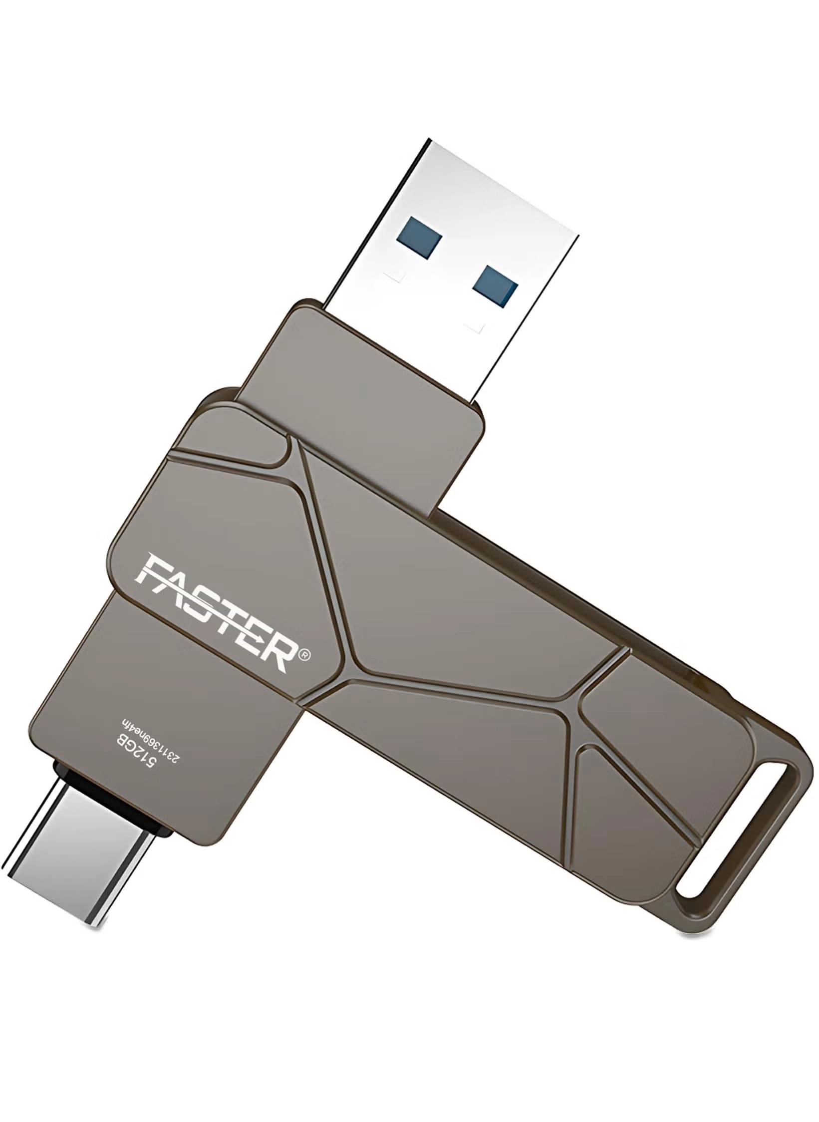Dual OTG USB Type-C Flash Drive - USB 3.1 512GB