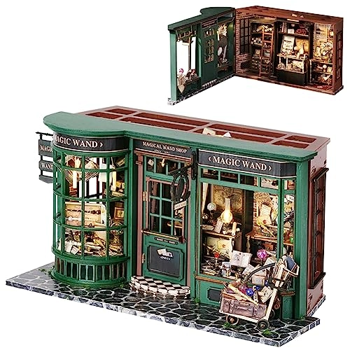 Miniature Wooden Dollhouse Furniture Kit - Creative Room 1:24