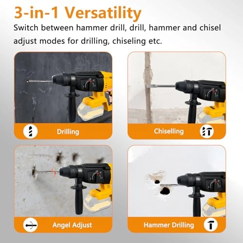 Cordless Hammer Drill - Brushless 3 Mode 20 Volts