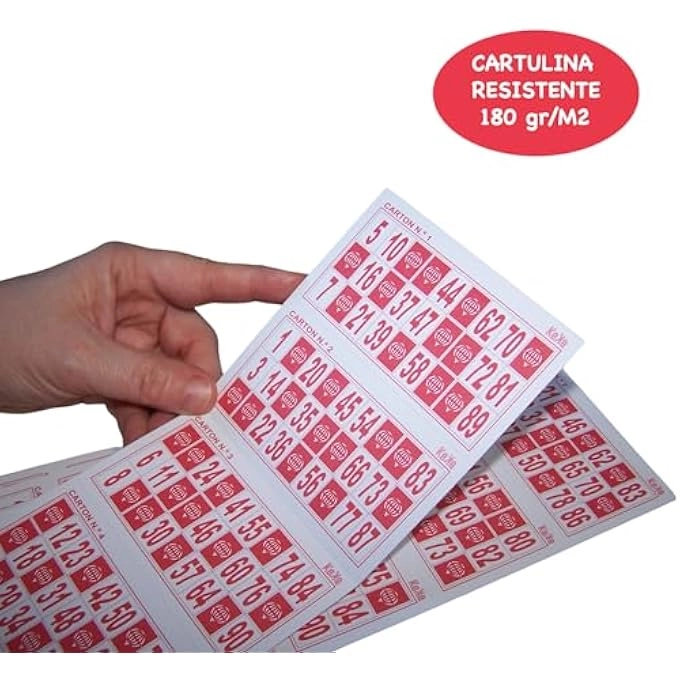 BINGO CARDS - 1,800
