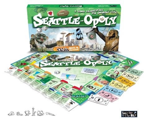 Late for the Sky Seattle-opoly
