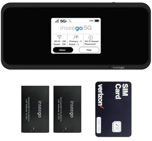 MiFi M2100 - 5G 802.11 b/g/n/ax Wi-Fi 2.4GHz & 5GHz