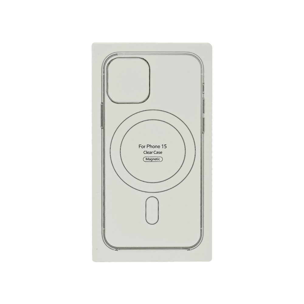 Akzun Trading Clear Case iPhone 15 with MagSafe for iPhone 15
